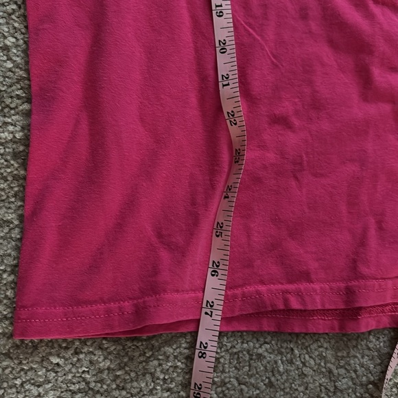 Gildan unisex Vibrant Pink Short Sleeve Tee size Large - Picture 4 of 5